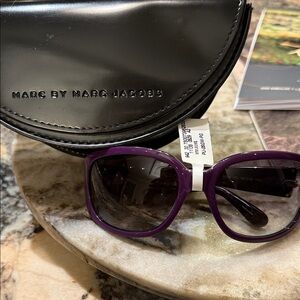 Marc by Marc Jacobs Dark Purple Sunglasses